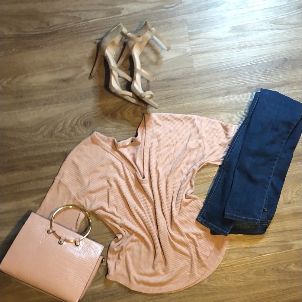 A new day pink Tee
